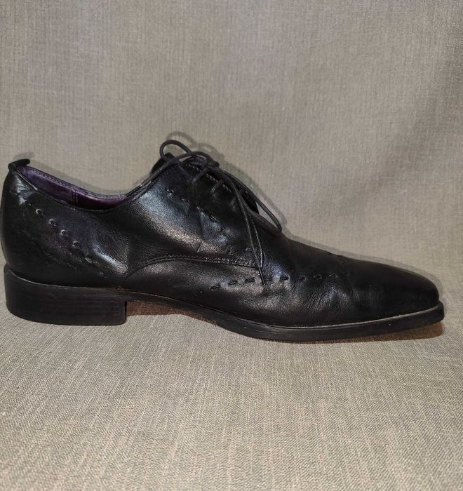 Next Italia eleganckie buty z przeszyciami derby 43