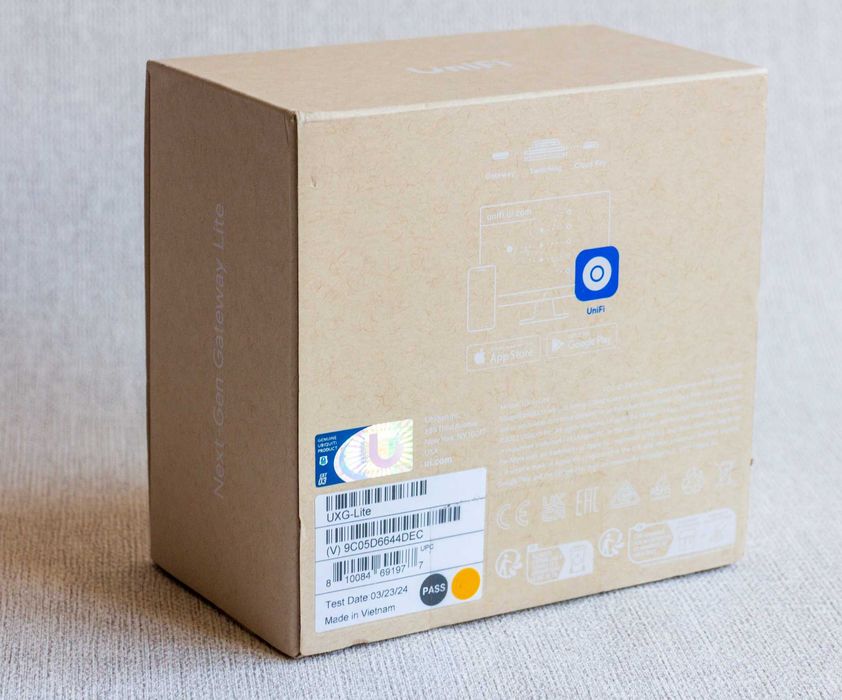 Ubiquiti UniFi Gateway Lite UXG-Lite маршрутизатор / security gateway