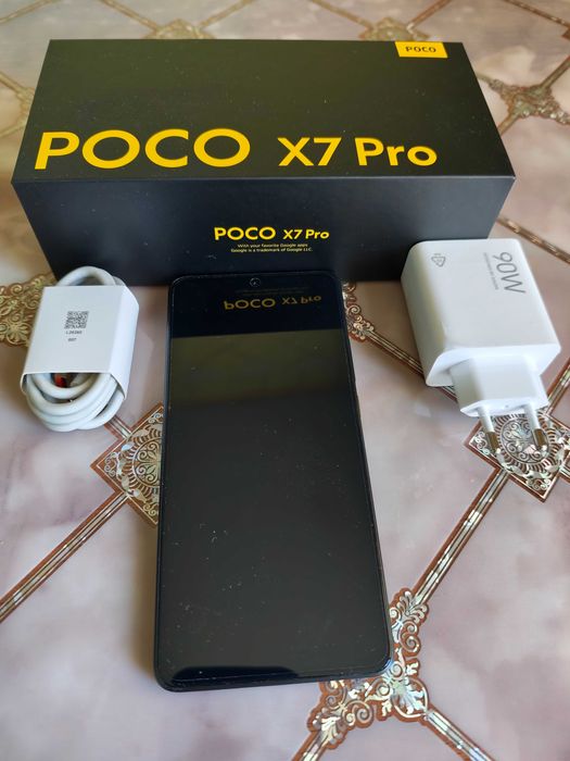Продам телефон Poco X7 PRO 8-256 YELLOW Б/У