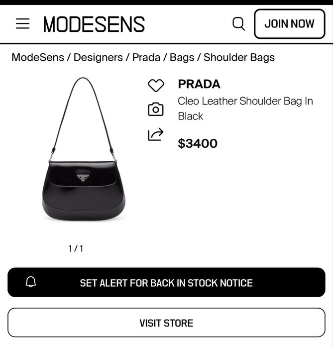 Prada.         burberry