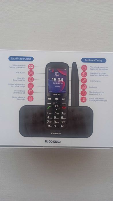 telefon   maxcom     MM740    prawie nowy