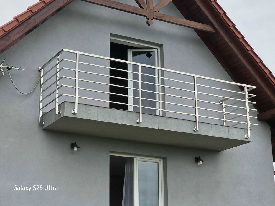 Balustrady nierdzewne