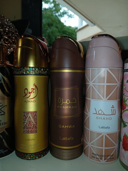 Spray árabes perfumes