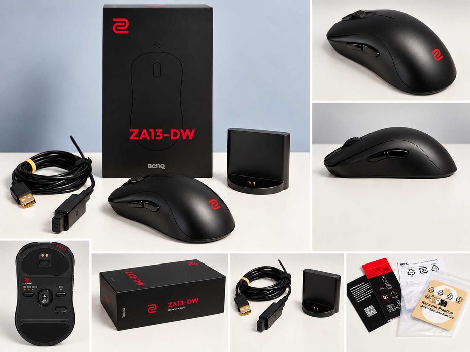 ZOWIE ZA13-DW Wireless | Pouquíssimo Uso | Com Caixa e Acessórios