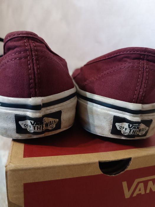 Vans tenisówki rozmiar 38 bordowe