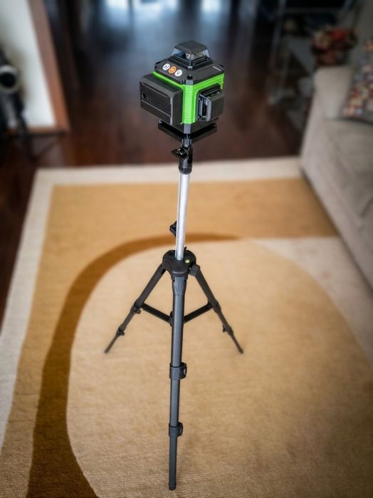 Laser de nível com tripé 16 linhas autonivelante - *NOVO*