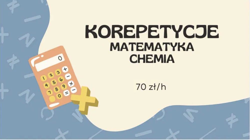 korepetycje chemia matematyka ZAPISY 2026/2027 egzamin ósmoklasisty