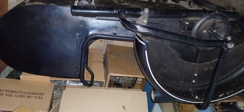 Боковой приицеп к мотоциклу м72 , 1944г/в