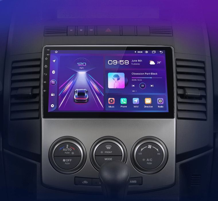 Mazda 5 2005-2010 – Radio Android 9" CarPlay