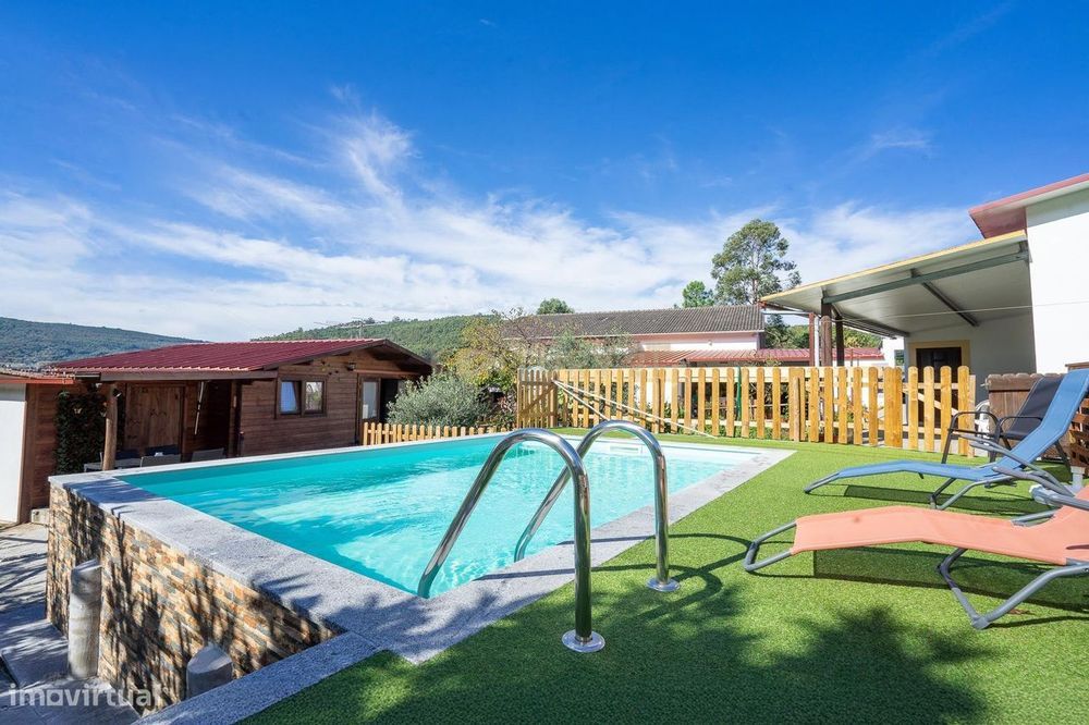 Moradia T3 , Moradia T2 e Moradia T3+2 com piscina, terreno, garagem r