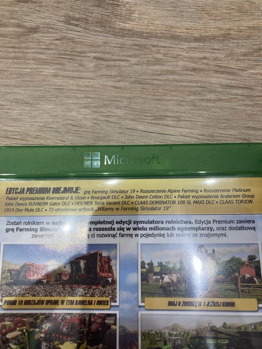 Płyta do gry na konsole farming simulator 19 premium edition