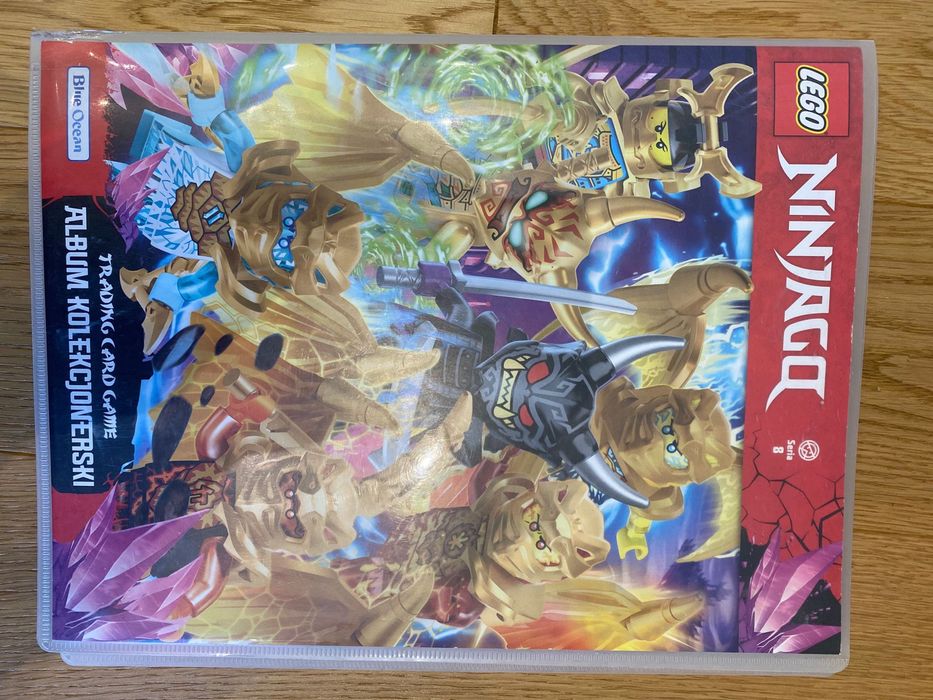 Album LEGO NINjAGO trading card game seria 8 200+ kart bez powtrek  Jasienica  OLX.pl
