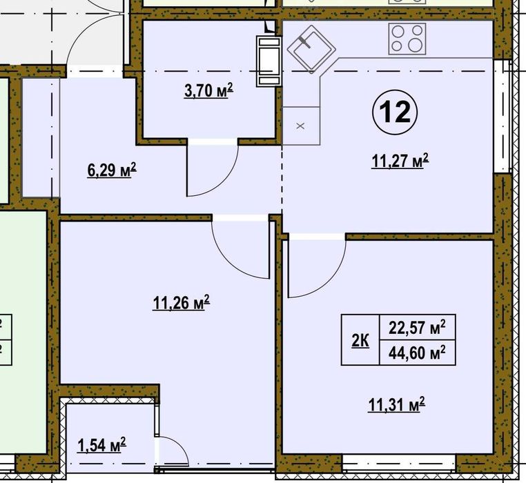 продаж 1 к квартири 15 хвилин від Києва