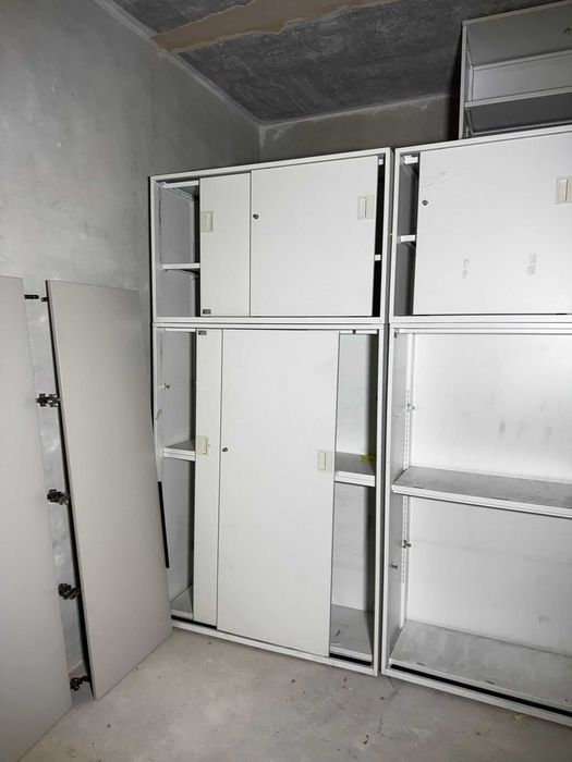 Komoda biurowa aktowa biała 120x160 komody aktowe  metalowe Dynamobel