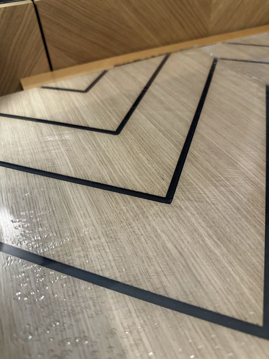 Dwa panele meblowe drewniane