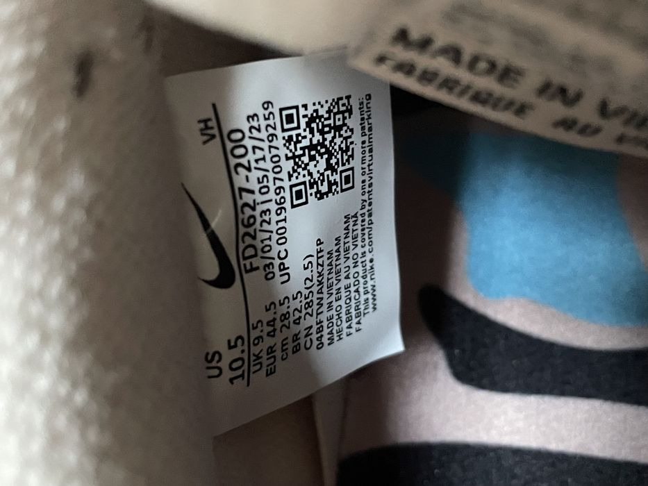 Albino&Preto x Nike SB dunk „Fossil”