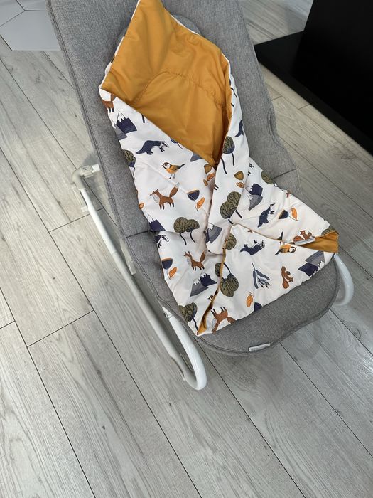 Bujaczek leżaczek Kinderkraft Felio 2 Żółty