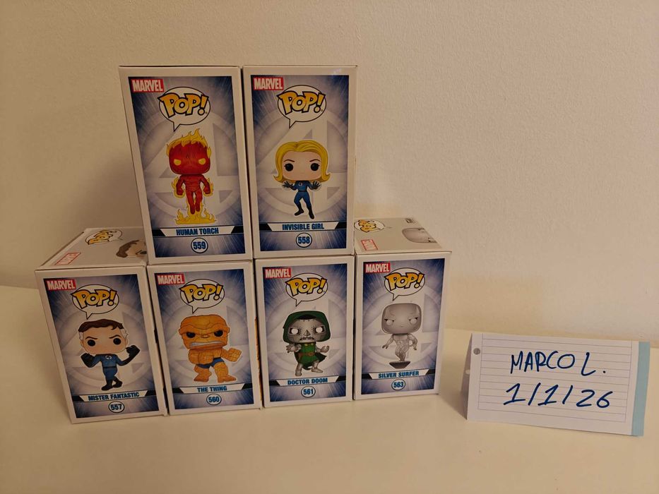 PoP's colecionáveis