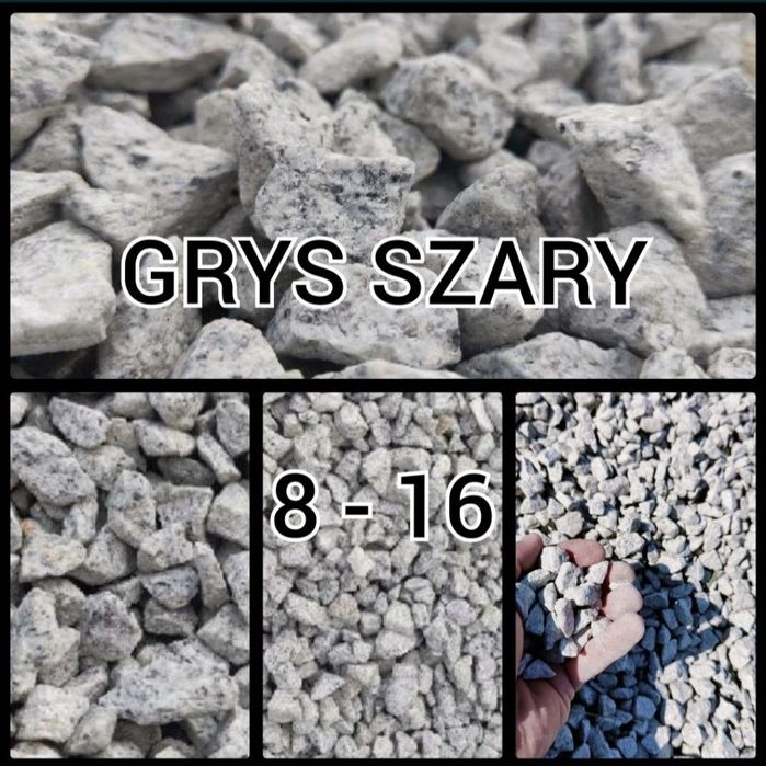 Piasek żwir czarnoziem  otoczaki pospółka płukany małe  wywrotki