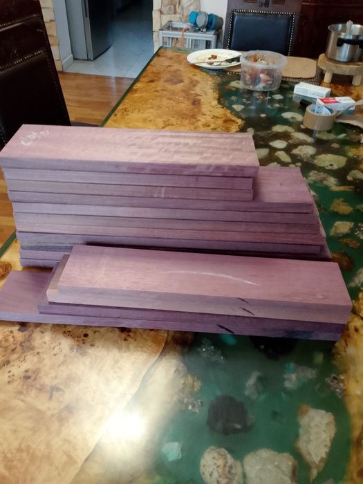 Mahoń deski ponad 1 m2