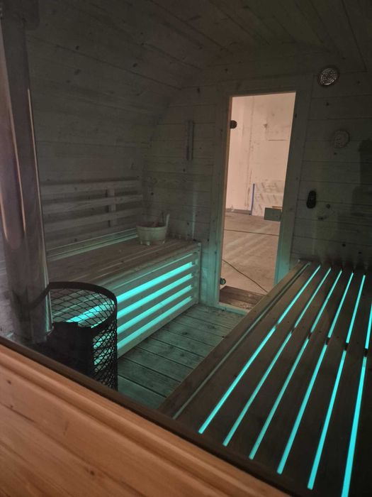 Sauna, beczka ogrodowa, do samodzielnego montażu