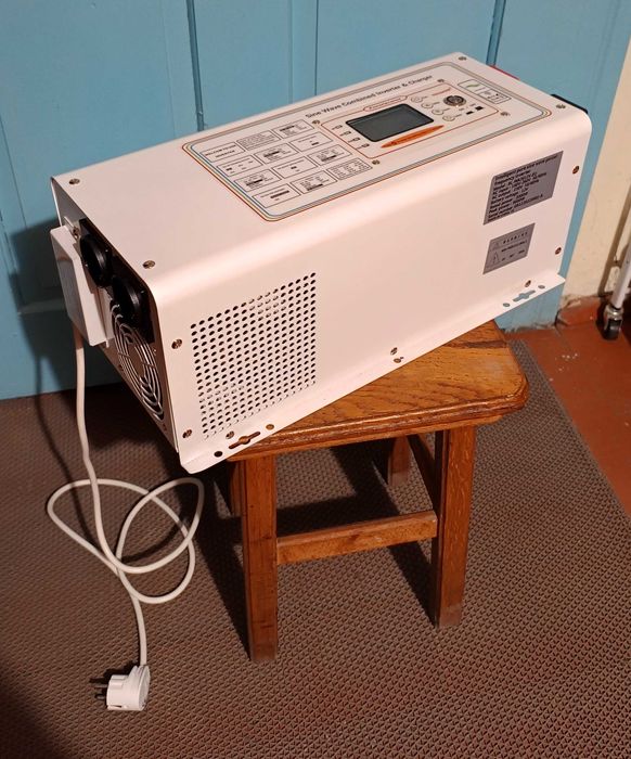 UPS ДБЖ 12V Гібридний Інвертор Сонячний 3000W/9000W УПС 3кВт синус