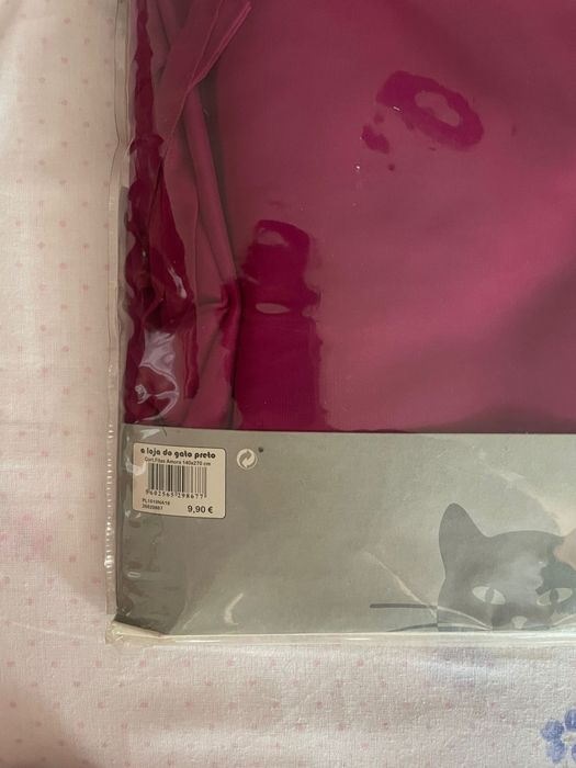 Conjunto Têxteis de Quarto Gato Preto