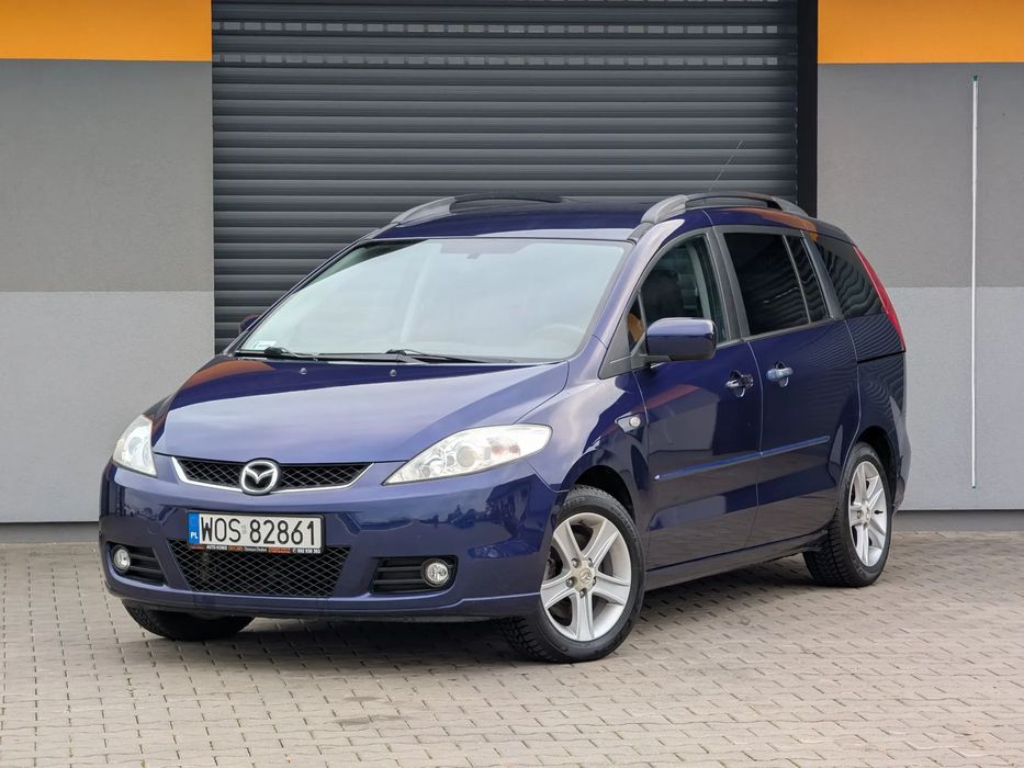 Mazda 5 Klima Alu 7 MIEJSC Tempomat Serwis Gwarancja