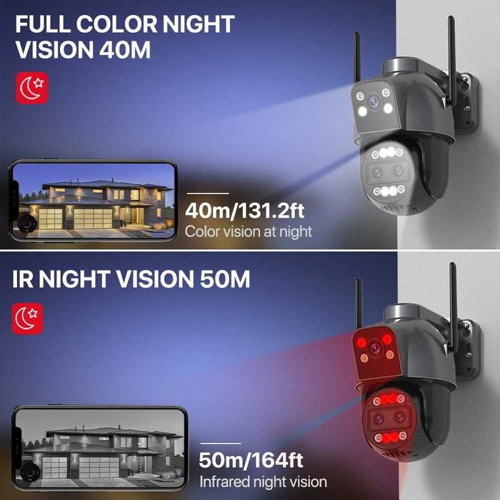 Dwukierunkowa kamera 4K 4G WI-FI