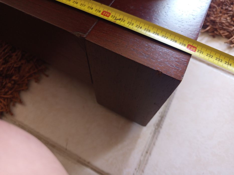 Vendo cama de casal, usada.