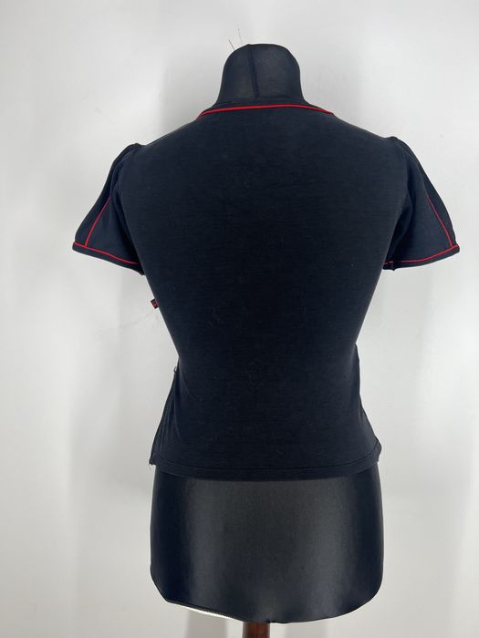 Czarno czerwona bluzka damska Nike