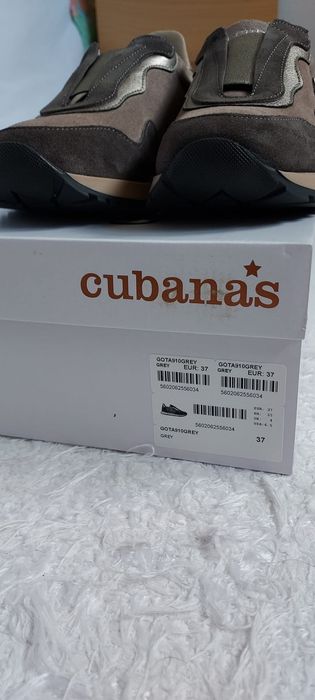 Sapato/ténis Cubanas Gota 910 Grey