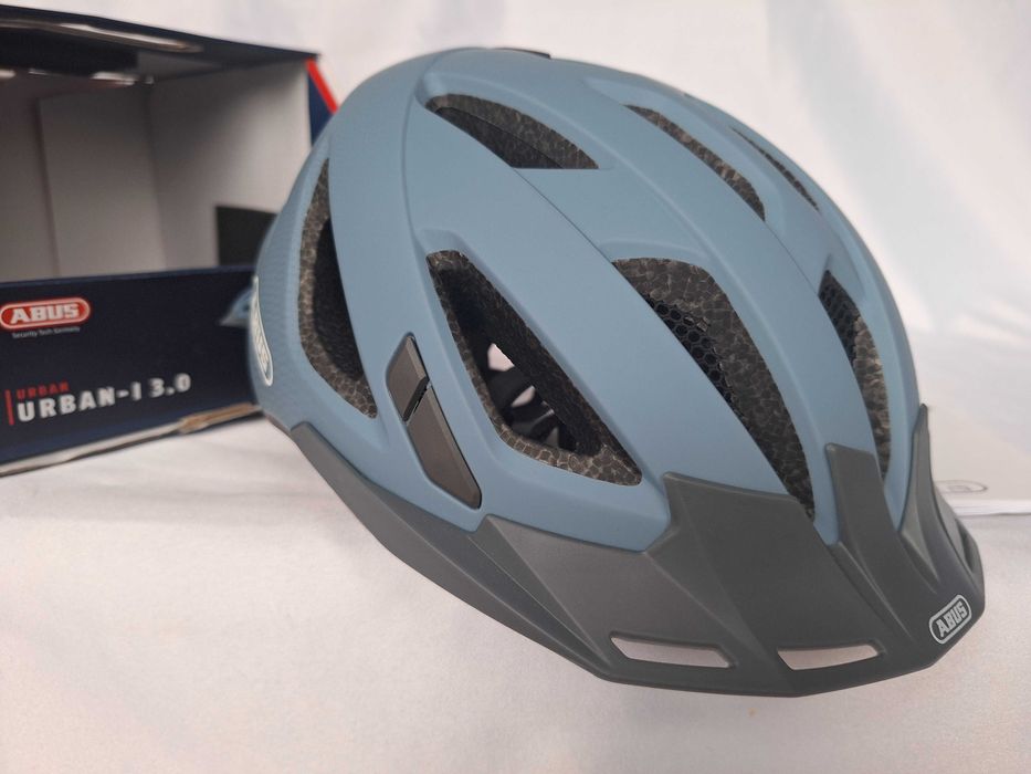 Kask rowerowy Abus Urban-I 3.0 Glacier Blue S 51-55cm LED