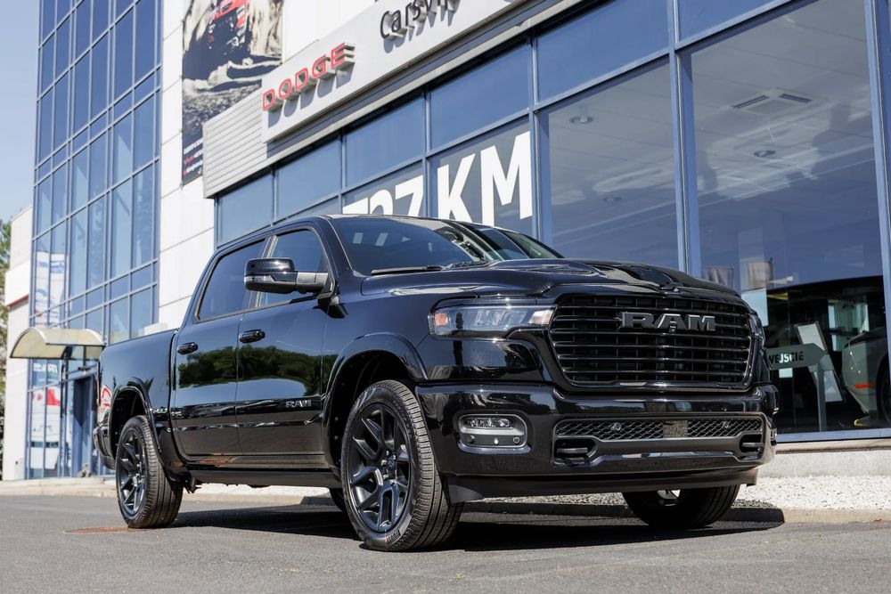 RAM 1500 Laramie Premium! 420KM!Pneumatyka! Head-up!
