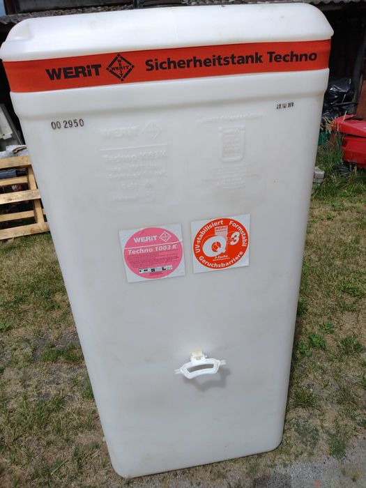 Zbiornik dwupłaszczowy 1000l 2 sztuk