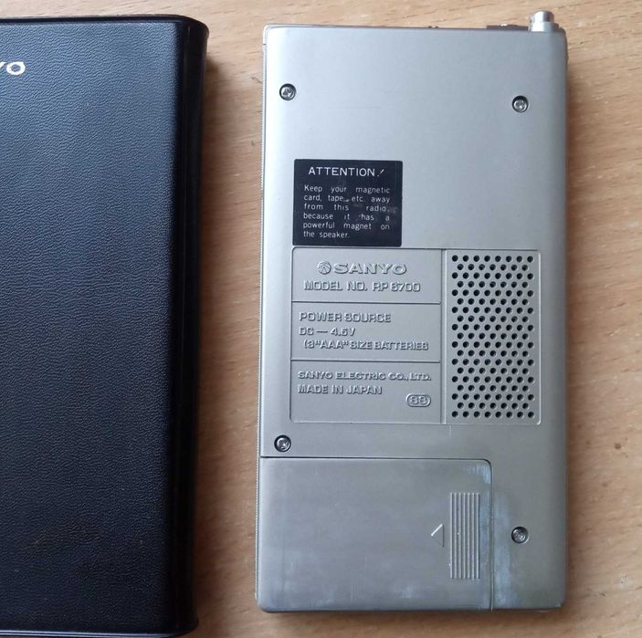 радіоприймач радіо Sanyo
