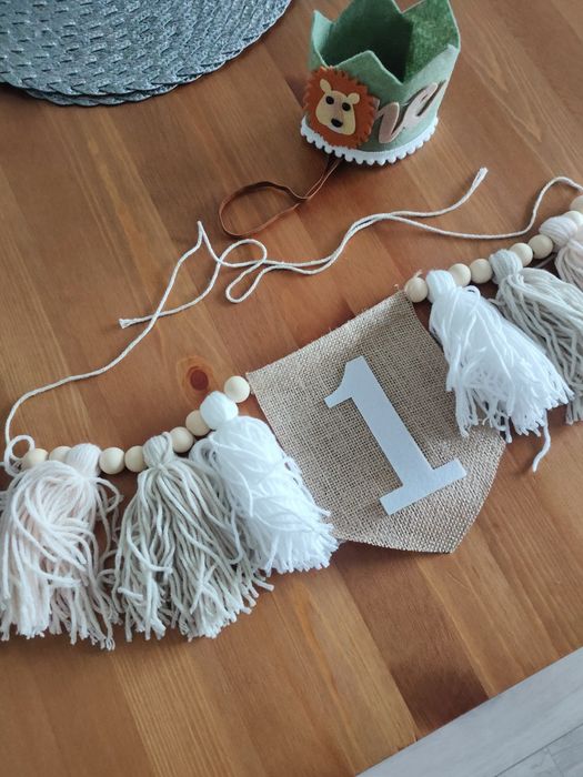 Dekoracje na roczek Safari