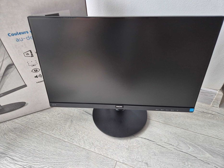 як новий! безрамковий 22" свіжий 75Hz монітор Philips 221V8