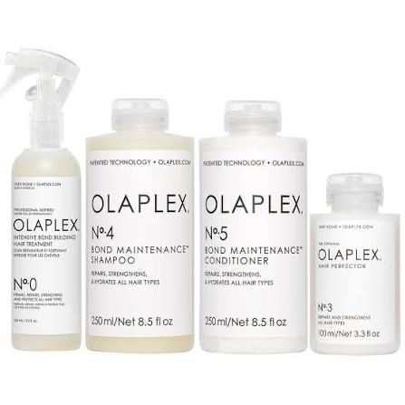 Olaplex Zestaw No. 0, 3, 4, 5 Kuracja Regenerująca 100%