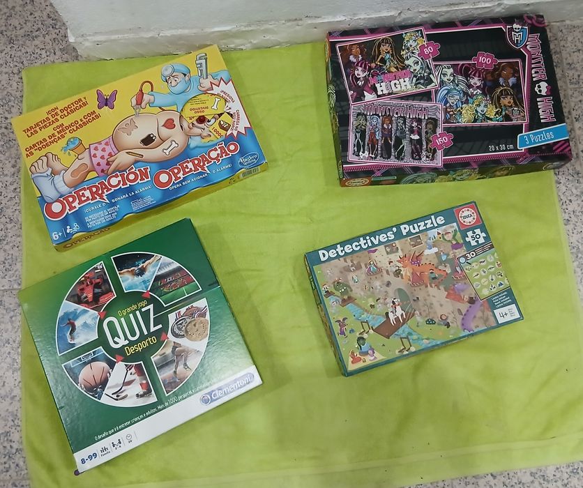 Jogos de Tabuleiro para Crianças valor cada