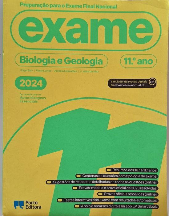 Livro Exame Biologia 11° ano