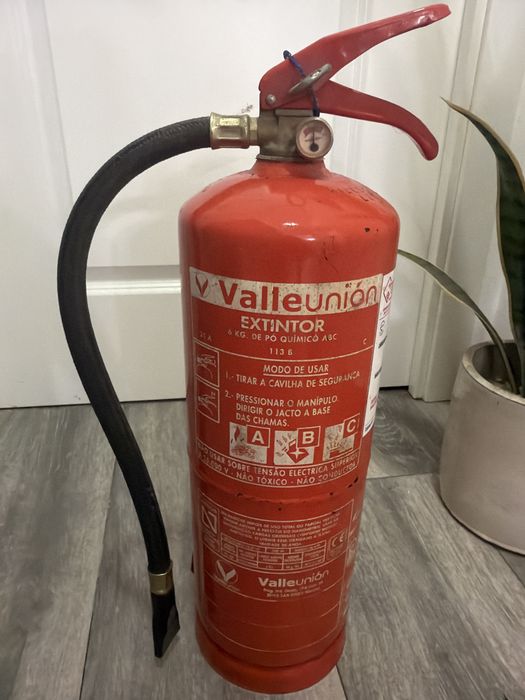 Estintor 6 kg ABC