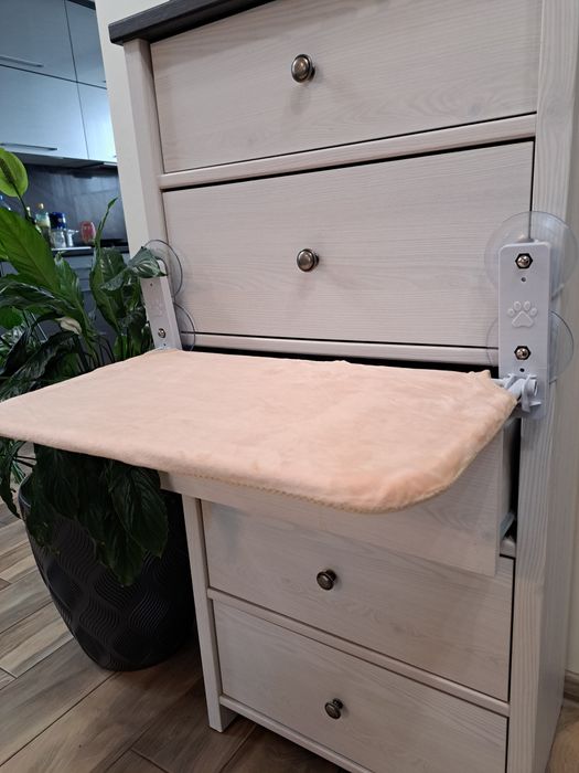 Składany hamak dla kota na okno Leżak Legowisko 743