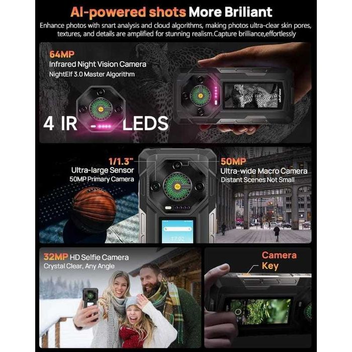 Ulefone Armor 33 Pro 5G 16GB/512GB 25500mAh IP69K 2.5GHz