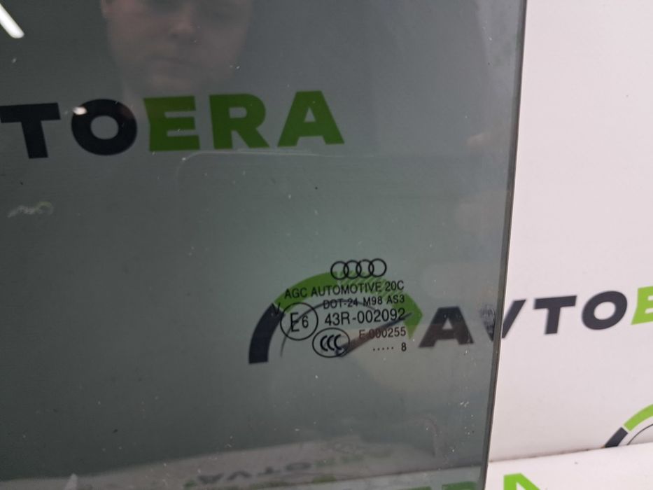 Стекло двери задней левой AUDI Q7 4M 4M0845025B