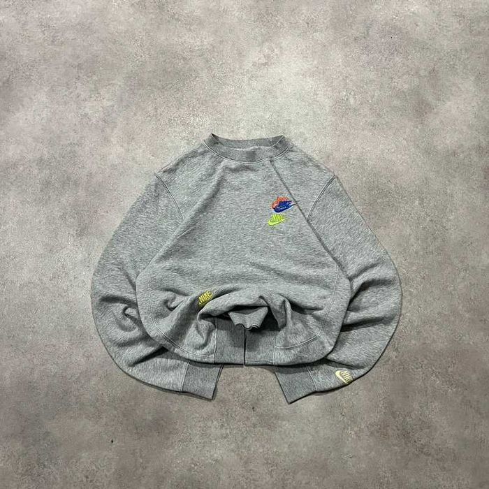Vintage Bluza Nike Crewneck Swoosh Trendy Basic Sport