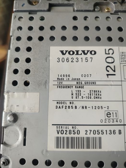 Radio Volvo HU - 1205