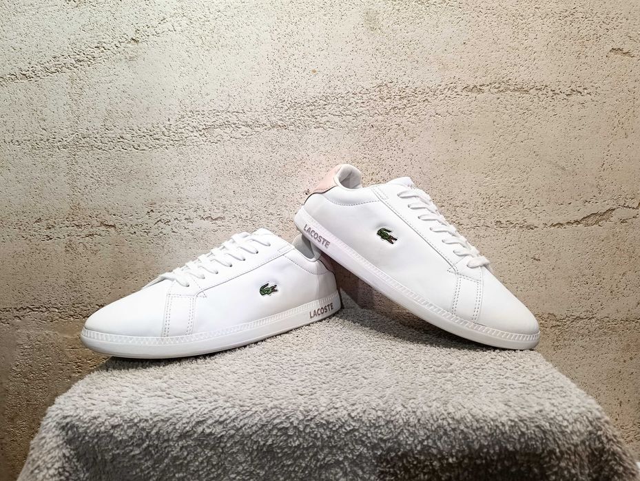LACOSTE GRADUATE BL r.42 skóra tan idealny