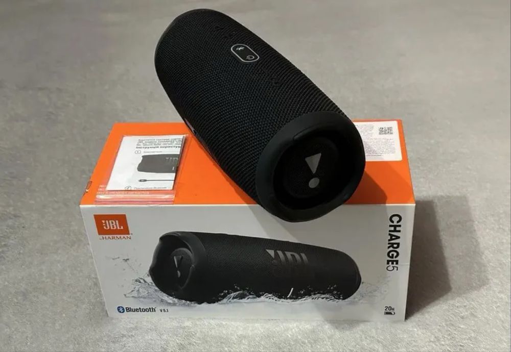 Портативная колонка JBL Charge 5 Black