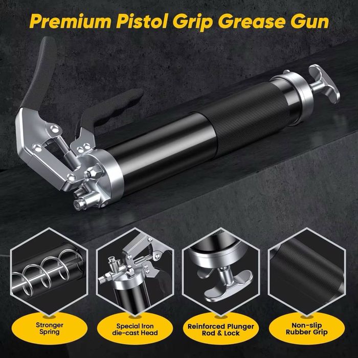 Шприц для смазки солидолом под эвро тубу 400CC